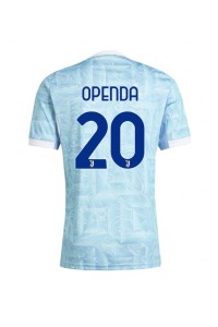 Juventus Lois Openda #20 Fotballdrakt Borte Klær 2025-26 Korte ermer